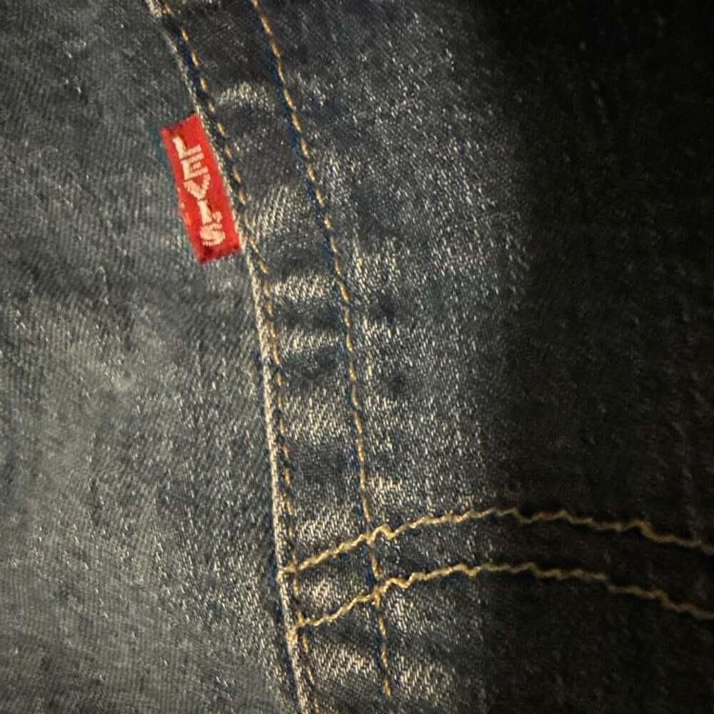 Levi's big E 510 straight Fit Mens Blue Denim Jeans Size 36x32